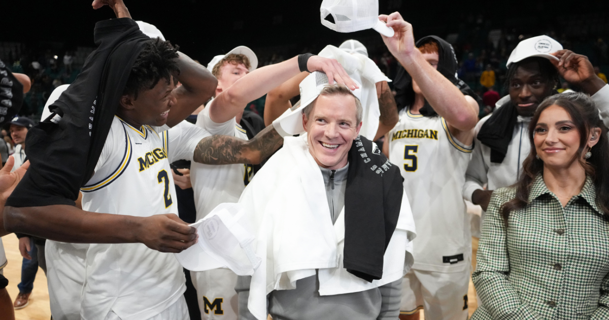 WATCH: Dusty May on Michigan's Players Era title, potentially being No. 1 team, more