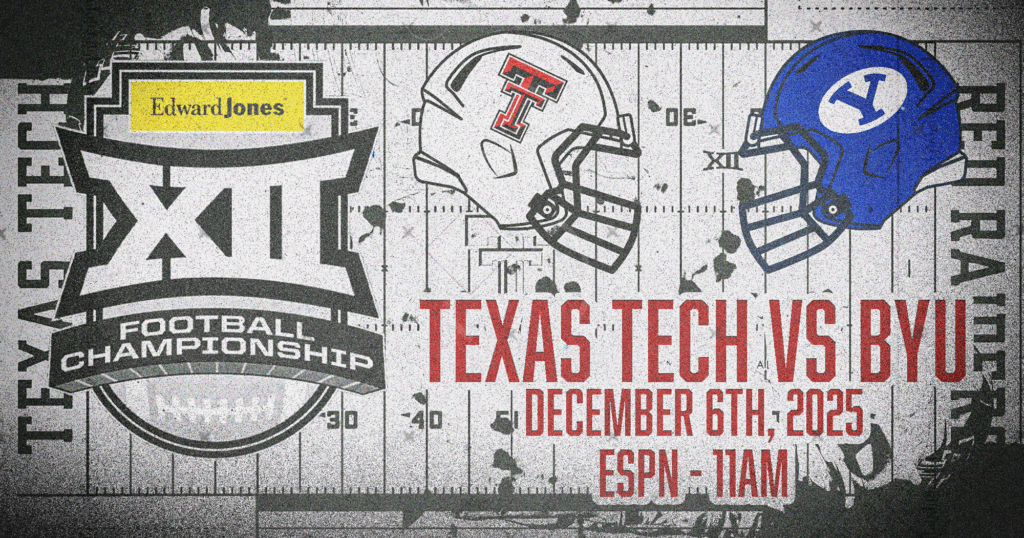 Texas Tech to rematch BYU in Big 12 Football Championship Game