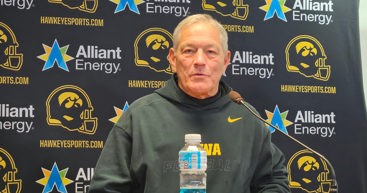 Kirk Ferentz talks win over Nebraska