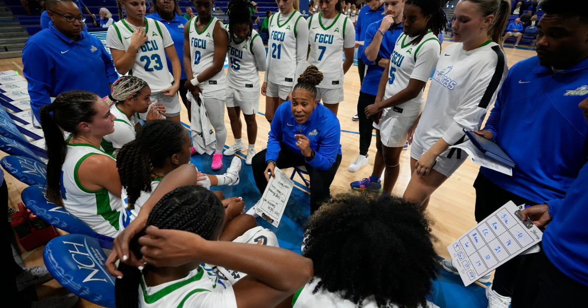 FGCU's first-year head coach Raina Harmon earns statement win over Stanford
