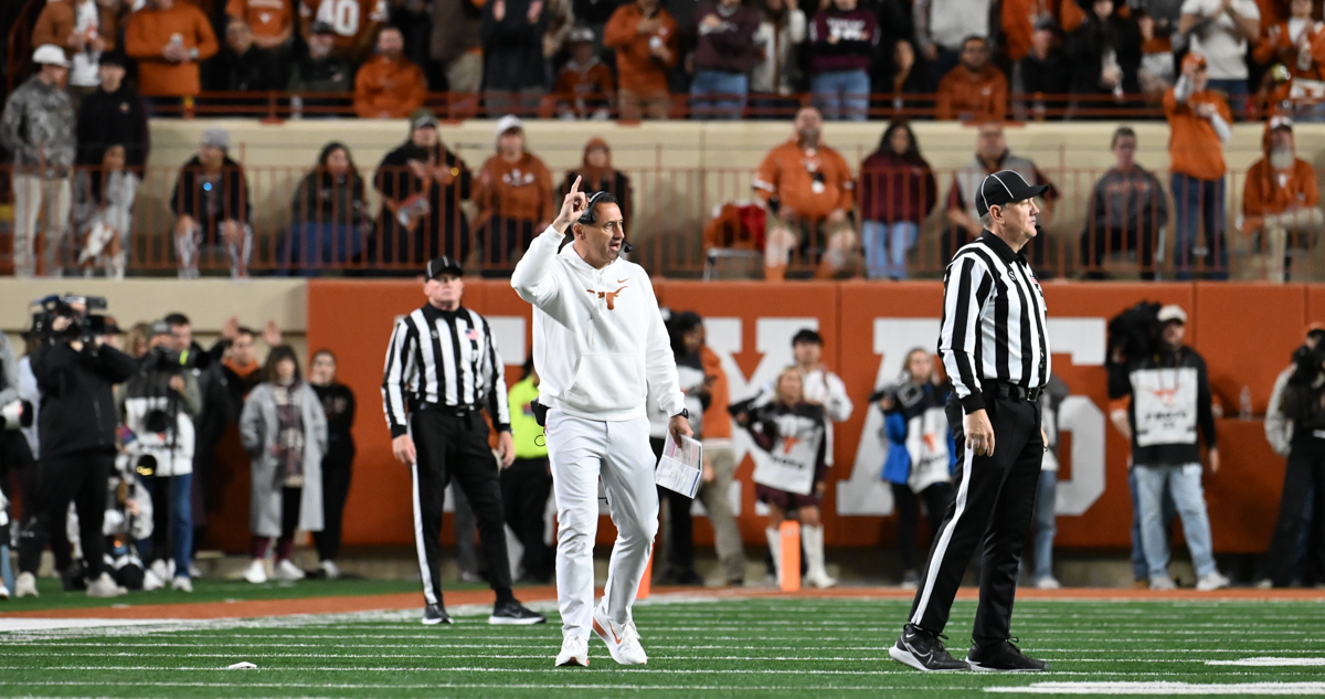 Steve Sarkisian takes to TV to discuss Texas' College Football Playoff case