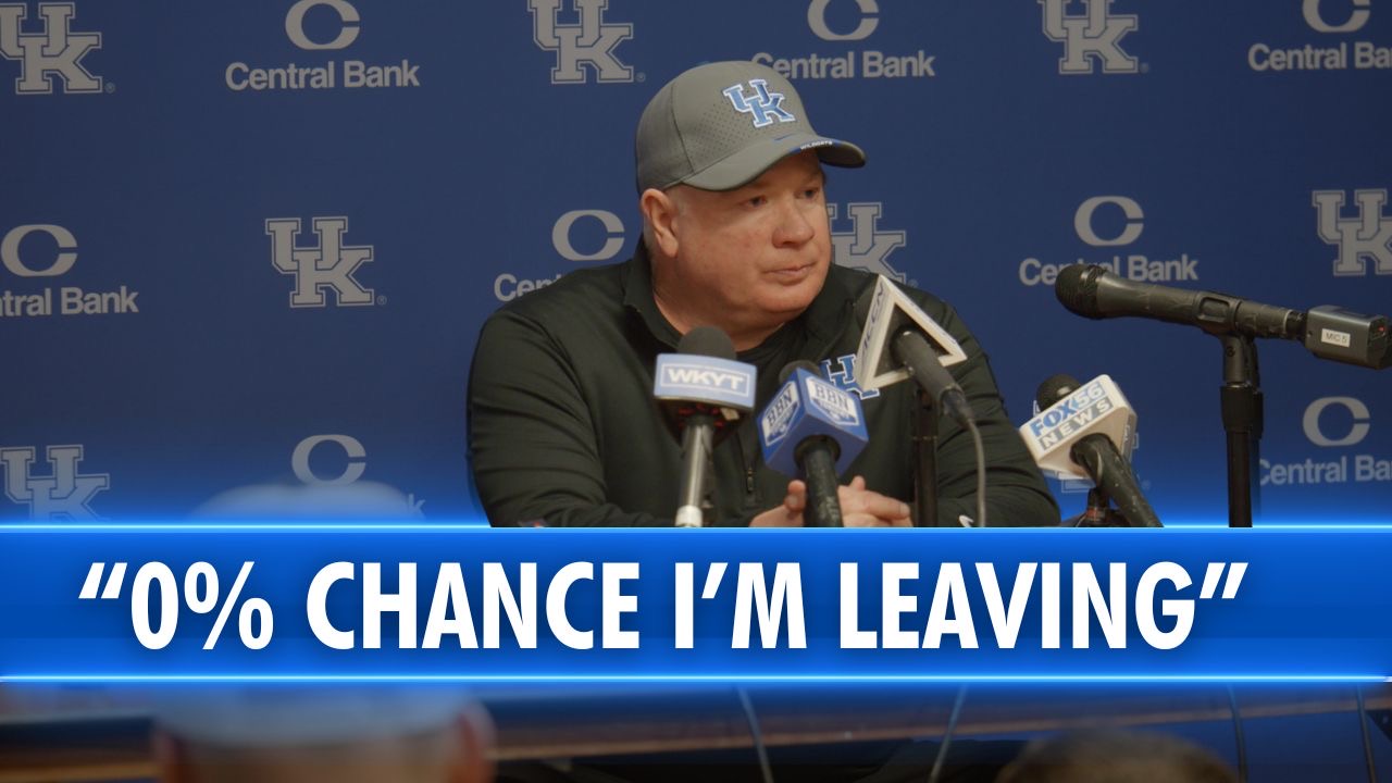 WATCH: Mark Stoops addresses job status after blowout loss to Louisville