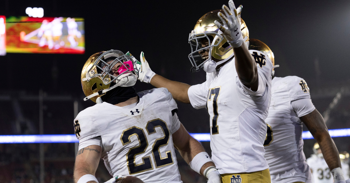 ‘Always prepared’: How Notre Dame running backs’ Stanford showing spotlight Irish sacrifices