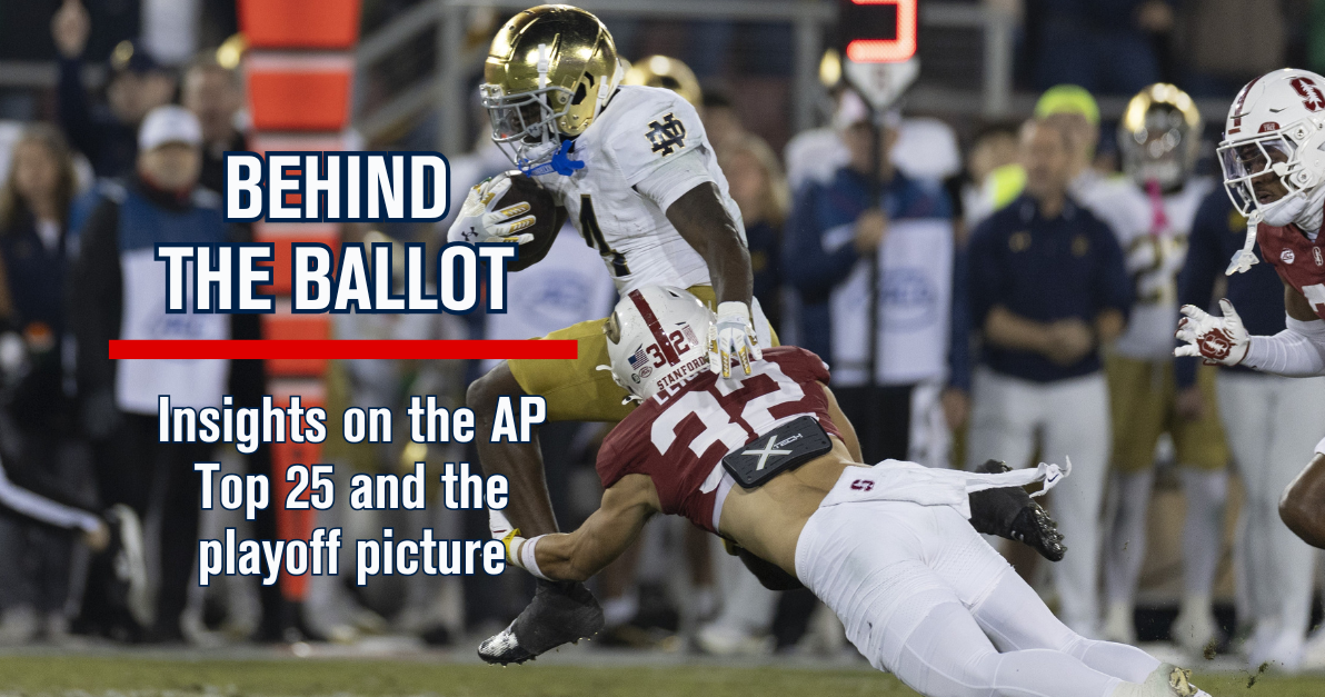 Behind The Ballot: Your survival kit to the CFP shenanigans involving Notre Dame and beyond