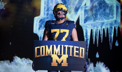 Michigan flips OL Adrian Hamilton from Virginia Tech: ‘It is like a dream coming true’