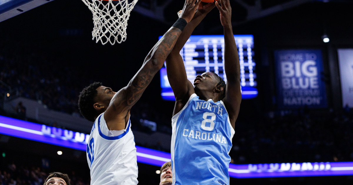 Image for North Carolina bullied Kentucky on the glass