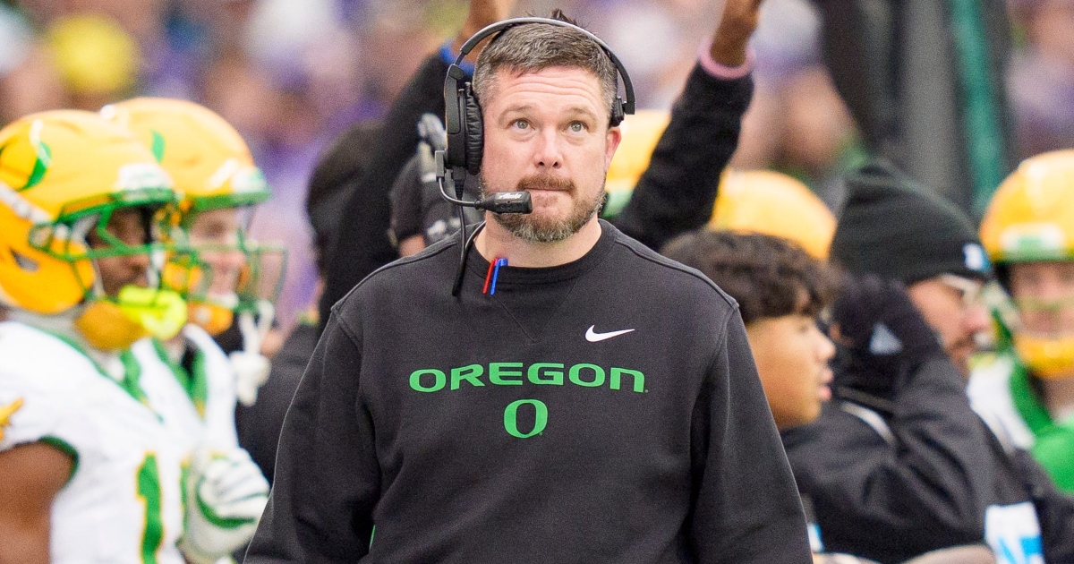 Dan Lanning reveals message to Oregon recruits with Will Stein, Tosh Lupoi leaving Ducks