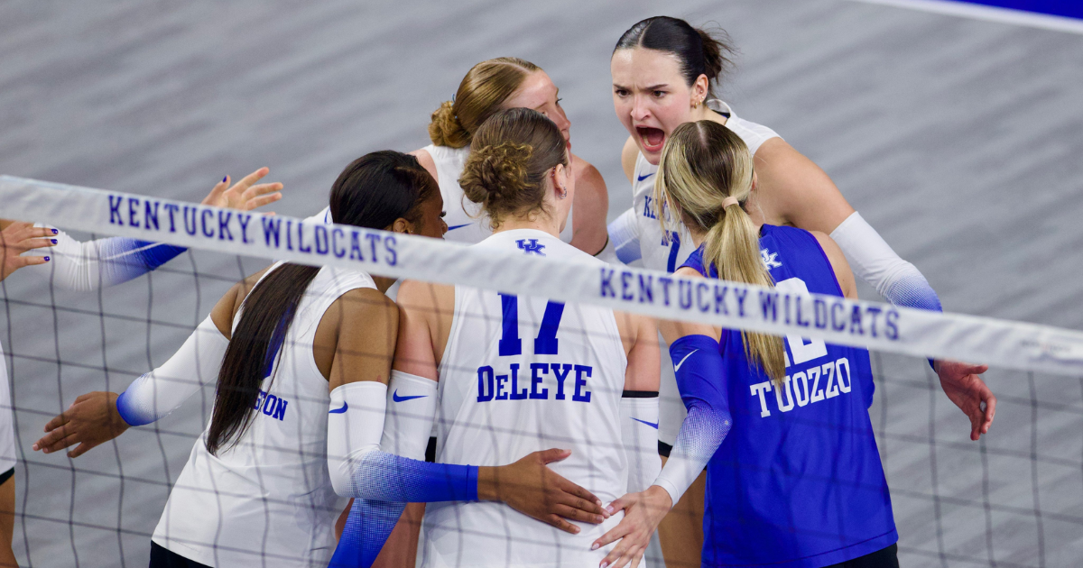 Kentucky VB Outlasts UCLA 3-1, Advances to NCAA Sweet 16