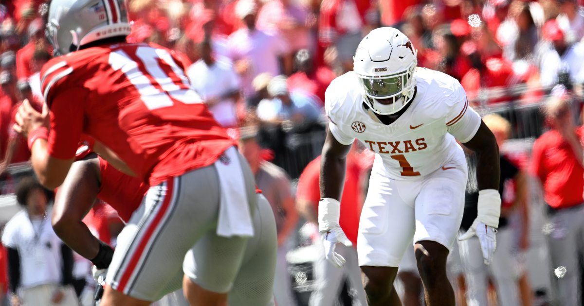 Colin Simmons named a second team All-American by the Walter Camp Football Foundation