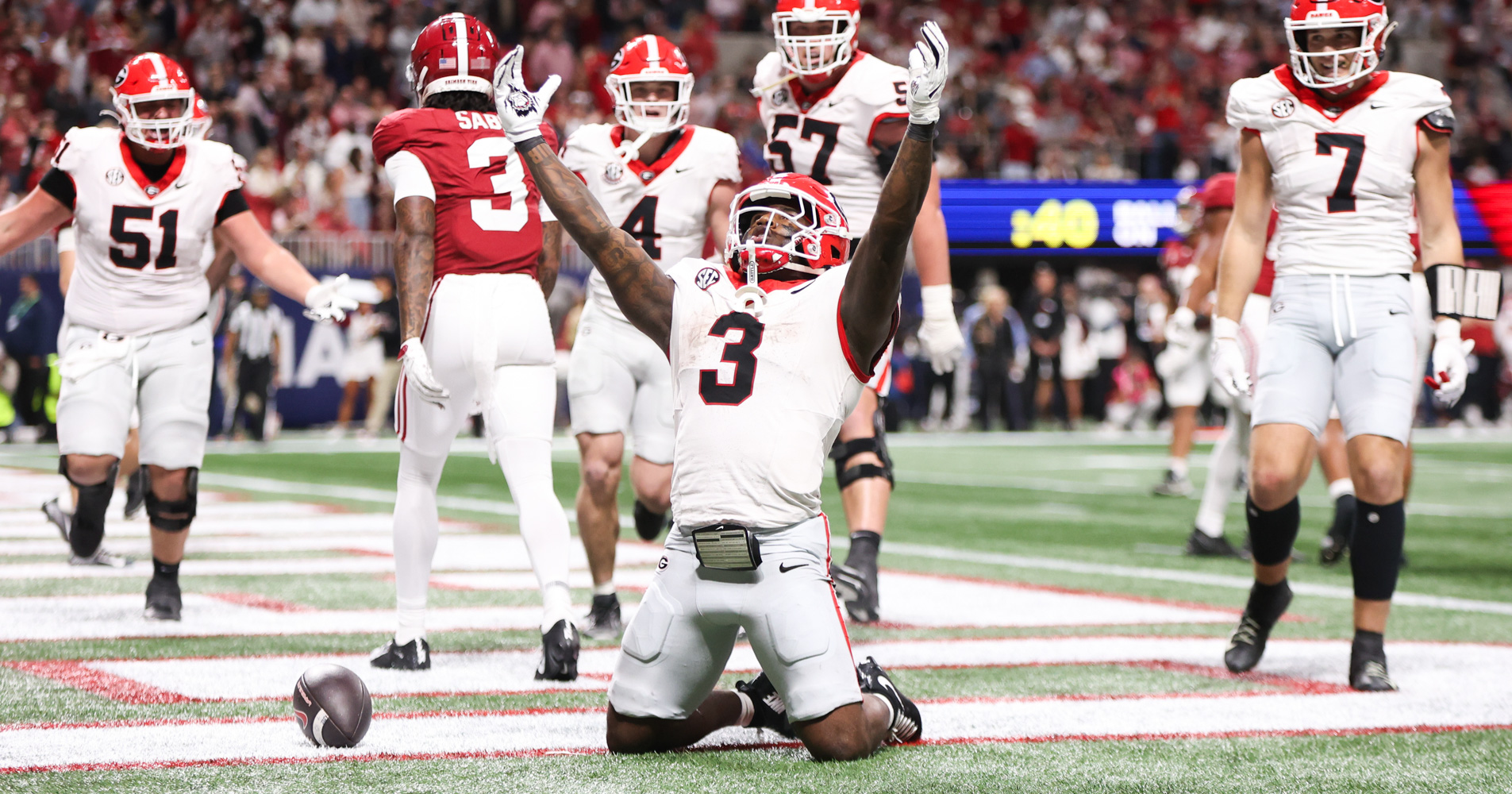Georgia thumps Alabama 28-7 for back-to-back SEC Championships