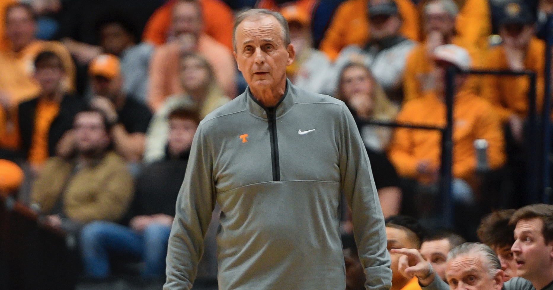 What Rick Barnes said after No. 13 Tennessee’s 75-62 loss to No. 14 Illinois