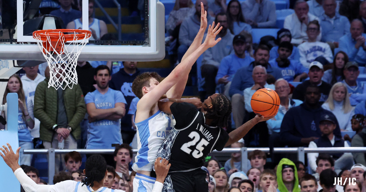 North Carolina Pulls Away from Georgetown In Smith Center Return