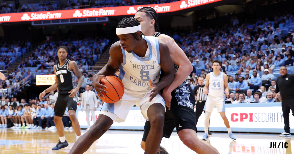 Caleb Wilson Sports New Look, Finds Better Looks In UNC's Win Over Georgetown