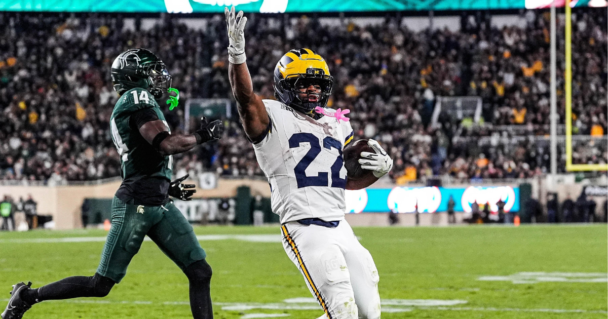 Image for Michigan star running back Justice Haynes makes surprising career move