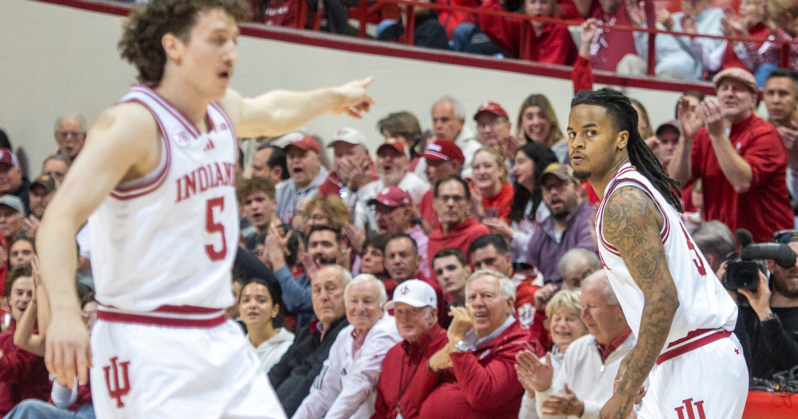 Lamar Wilkerson hit 10 3-pointers in a 41-point win for Indiana before taking on Kentucky