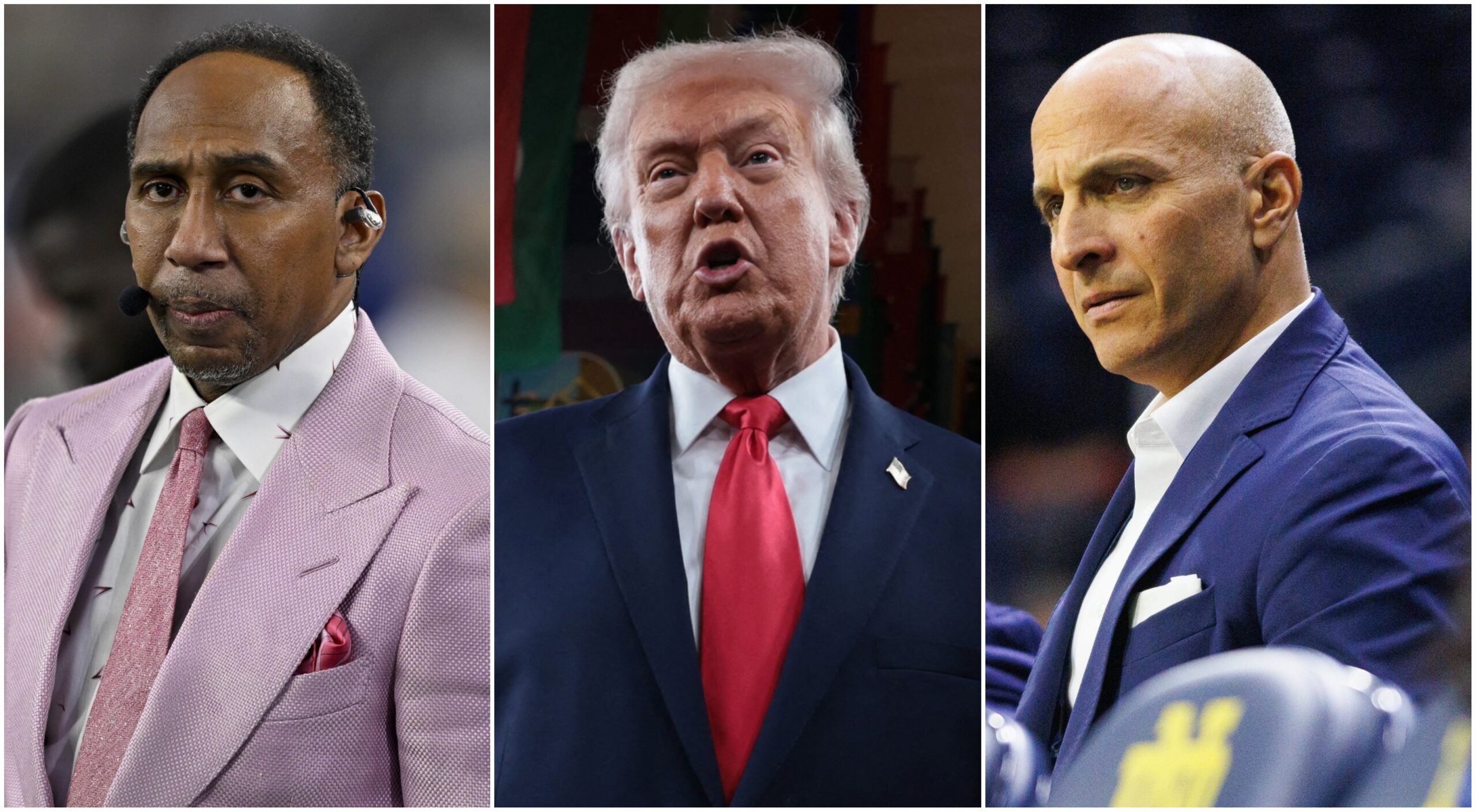 Stephen A. Smith jokingly calls out Donald Trump for golfing with 'laughing stock' Pete Bevacqua