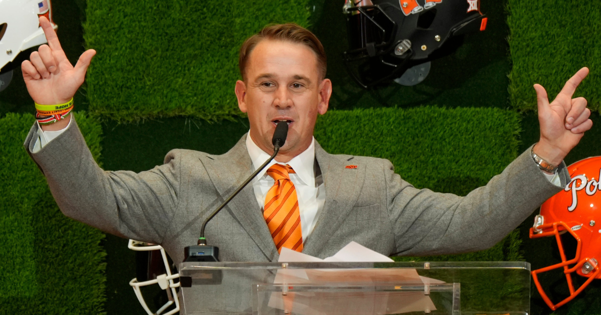 Eric Morris sets the standard for Oklahoma State: ‘We can win a damn championship’