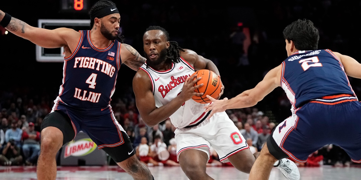 Jake Diebler openly questions officiating on Bruce Thornton vs. Illinois