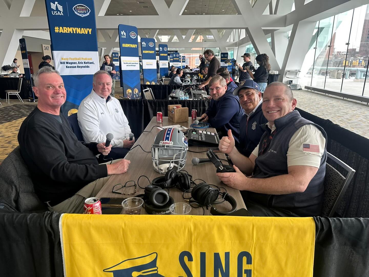 Anchors Aweigh Podcast: Live From Army-Navy Media Row