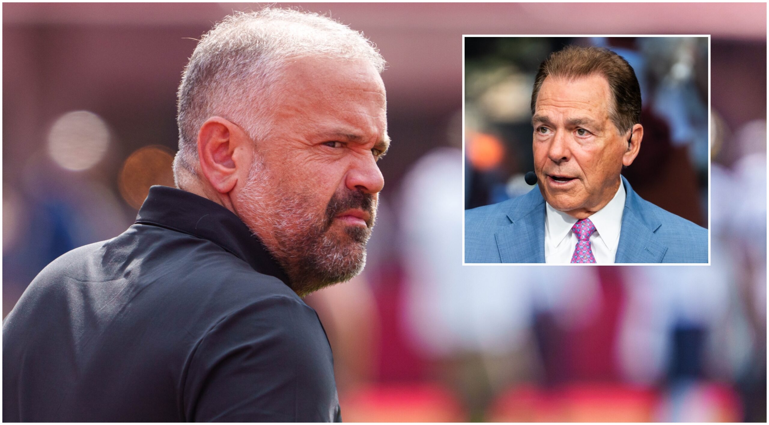 Matt Rhule issues challenge to Nick Saban