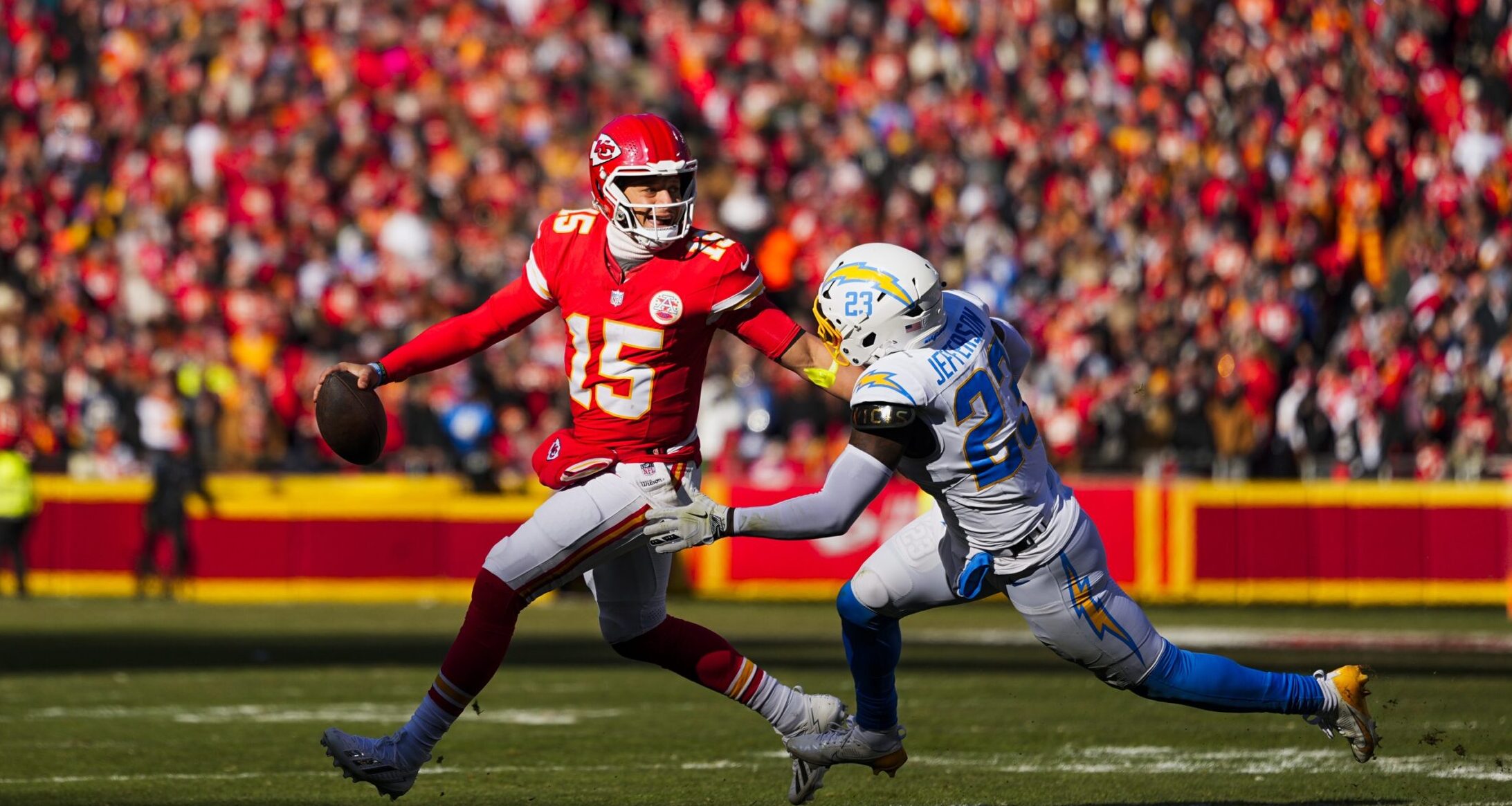 WATCH: Chargers safety Tony Jefferson ejected after brutal hit on Chiefs WR Tyquan Thornton