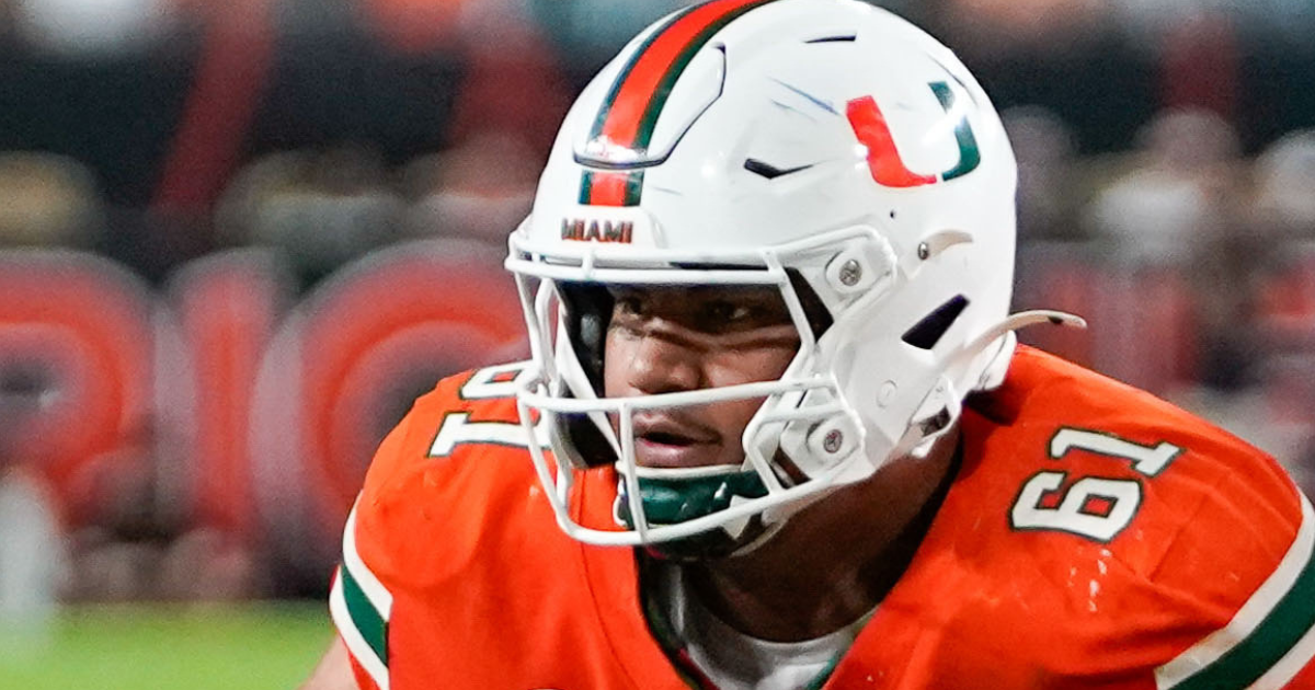 Miami Hurricanes OL Francis Mauigoa Embraces Massive Trenches Test Against Ohio State
