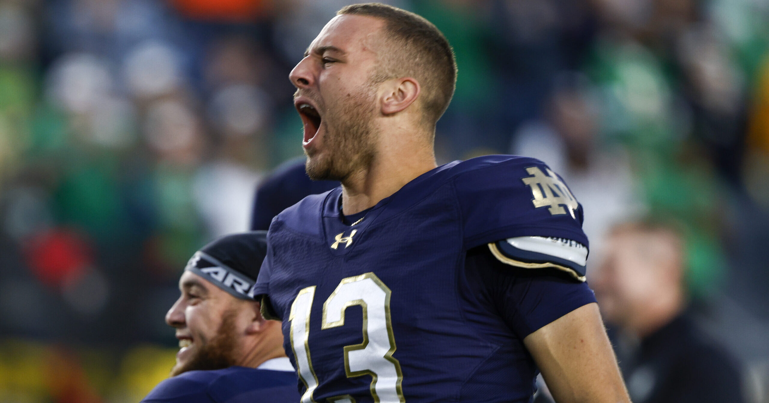 How QB CJ Carr, ‘a savant,’ dominated Notre Dame discourse at NFL Combine