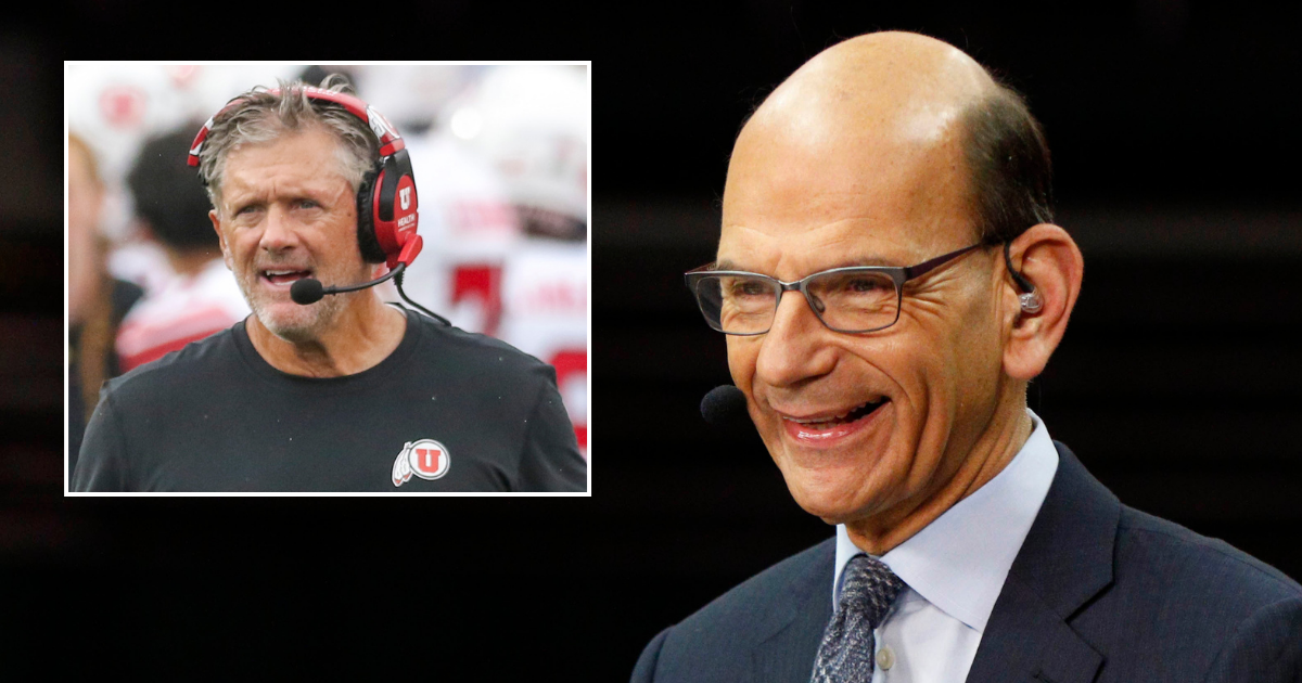 Paul Finebaum reveals strong reaction to Michigan targeting Kyle Whittingham as head coach