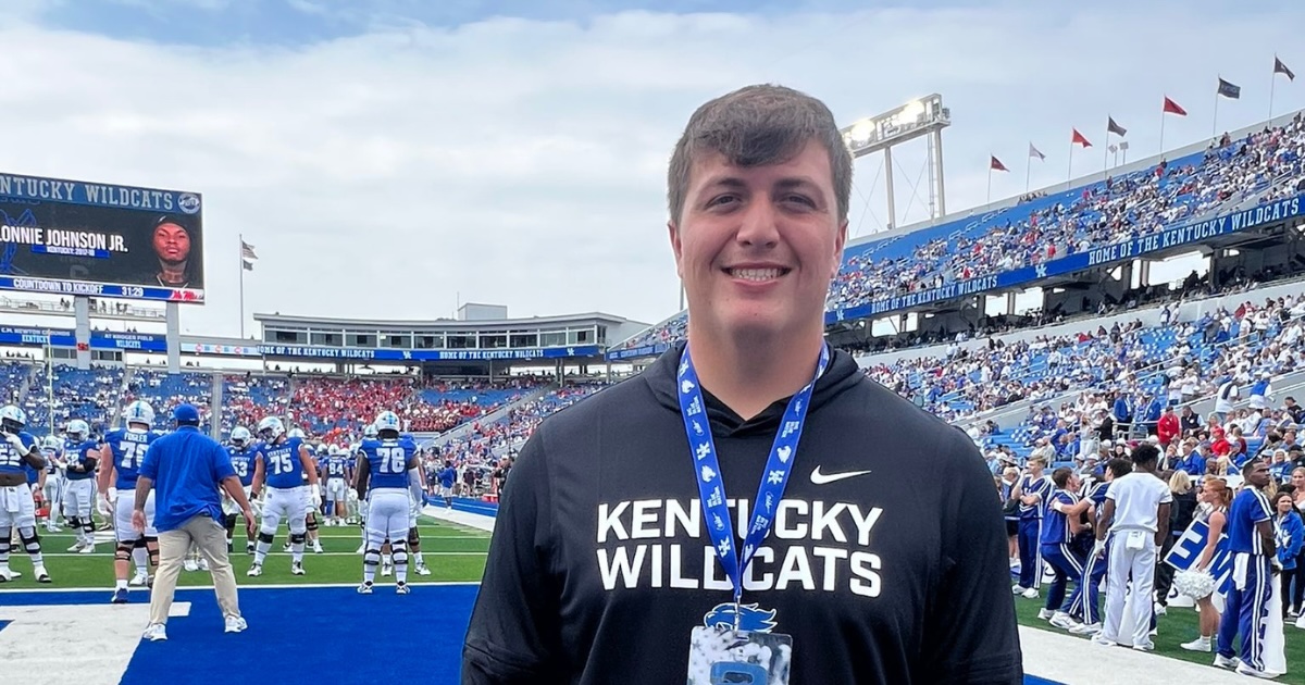 Kentucky will be “hard to beat” after visit with 2027 OL Brady Hull