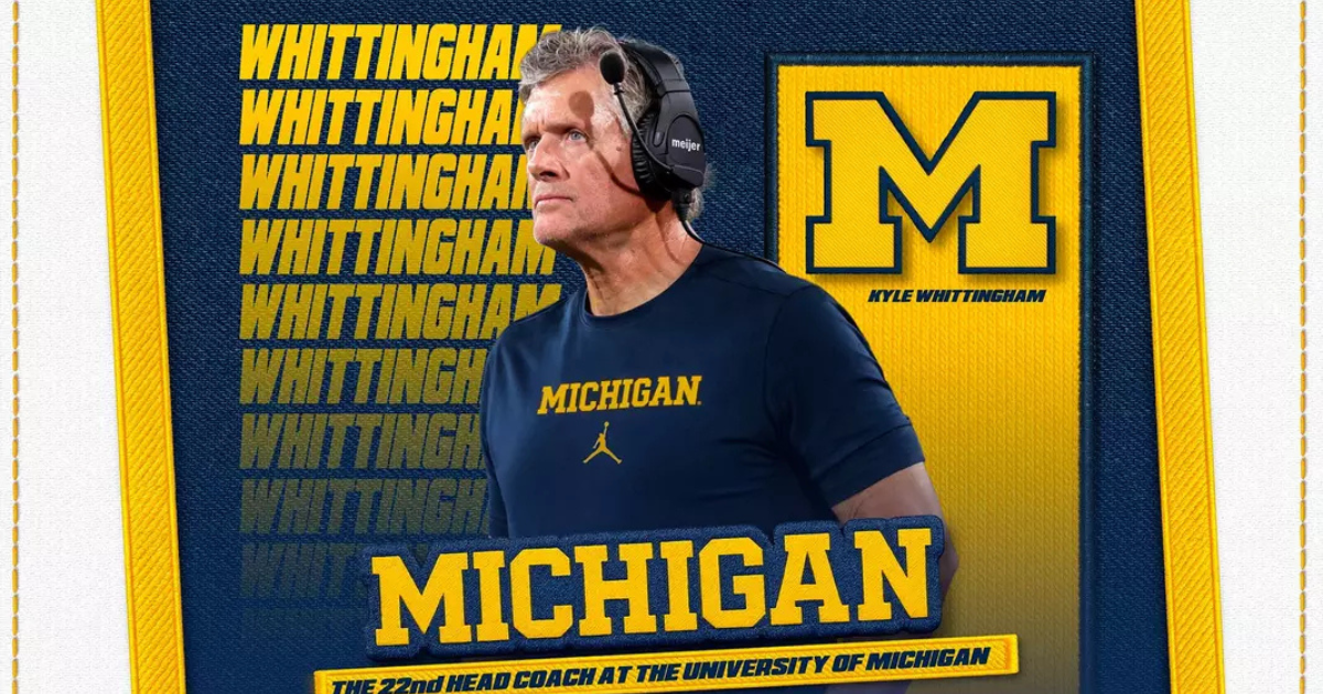 Michigan officially announces Kyle Whittingham as 22nd head football coach