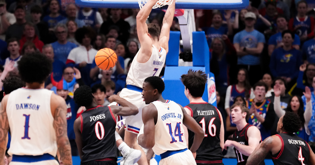 No. 17 Kansas set to begin Big 12 play at UCF a week from today