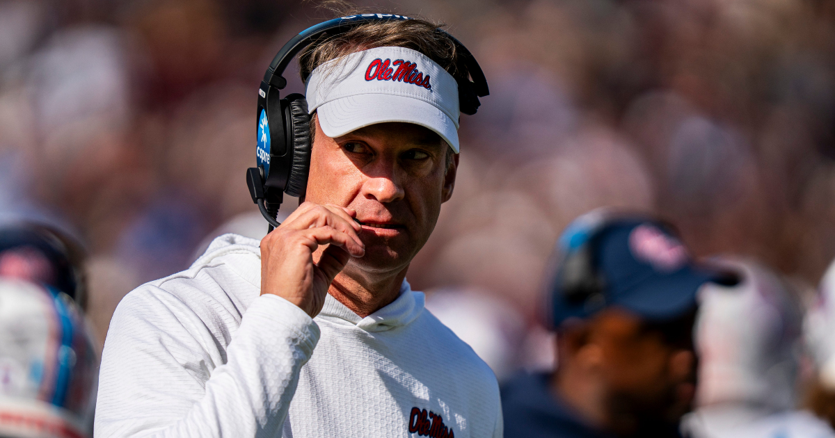 Lane Kiffin reveals his emotions watching Ole Miss win in first round of College Football Playoff