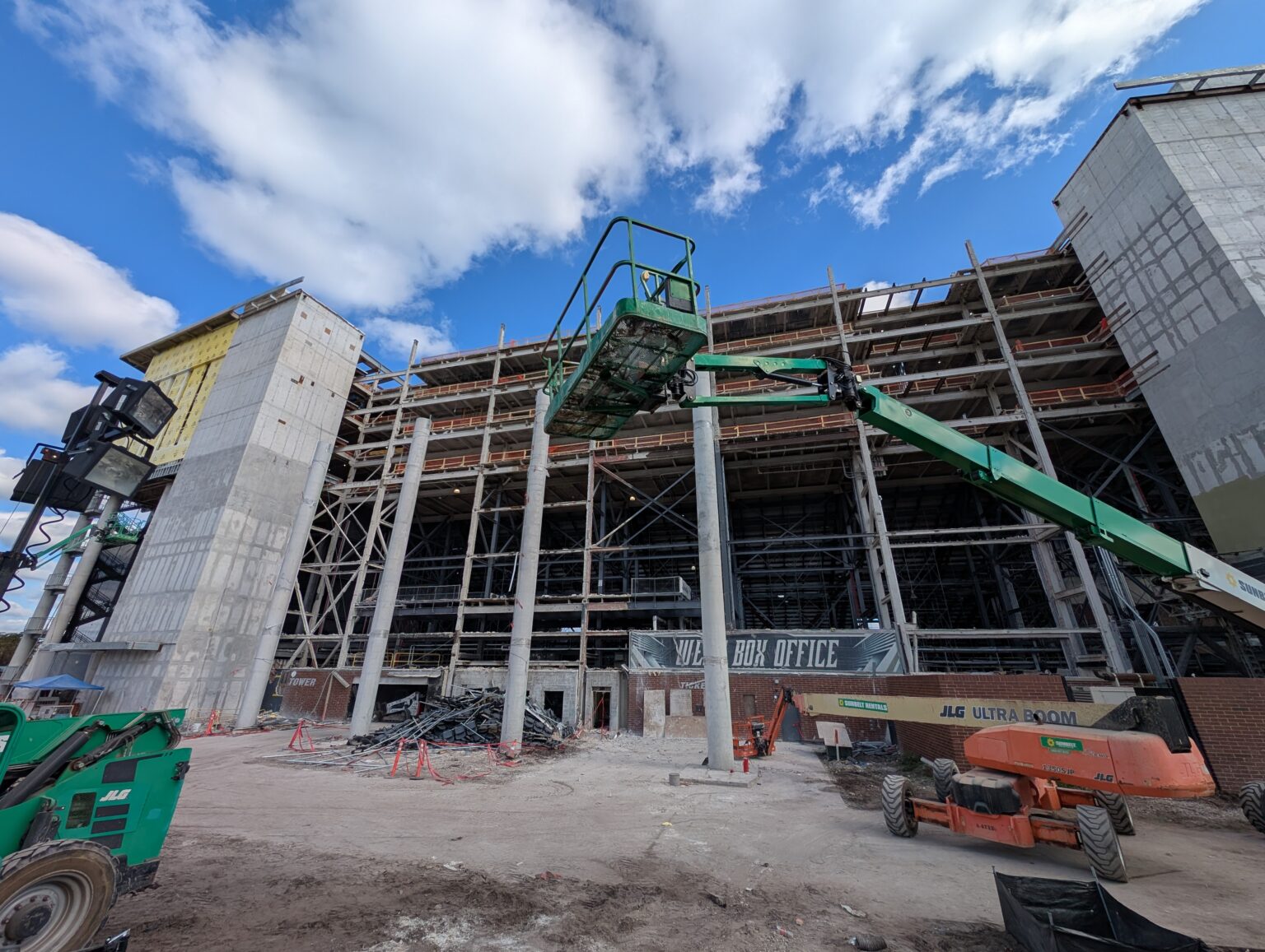 PHOTOS: UCF Roth Tower demolition, stadium construction progress - On3