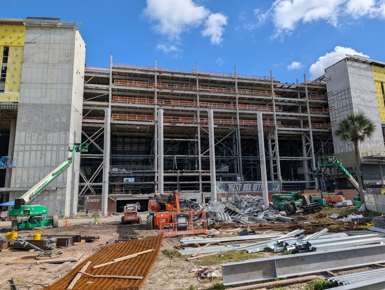 PHOTOS: UCF Roth Tower demolition, stadium construction progress - On3