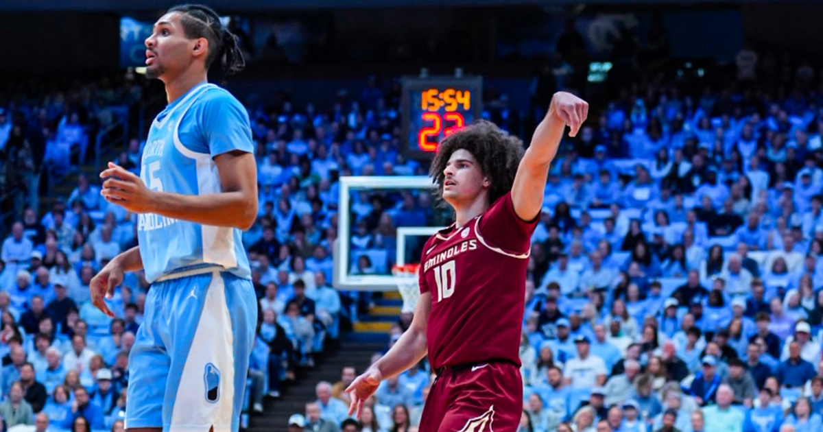 Second-half run powers No. 12 North Carolina past upset-minded Florida State