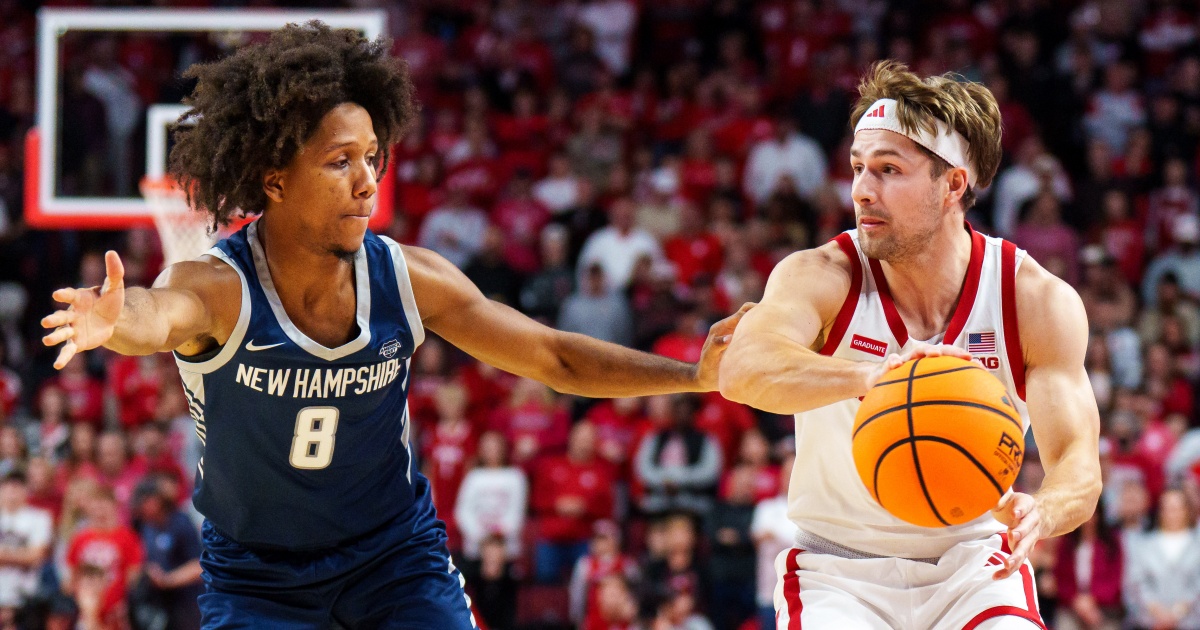 Nebraska closes out perfect 2025 with 86-55 win over New Hampshire