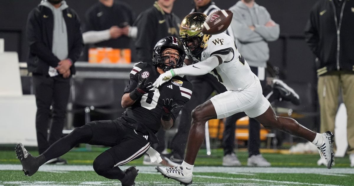 Brenen Thompson grabs single season receiving record at Mississippi State