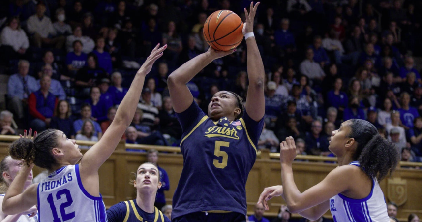 Duke creates identity crisis for Notre Dame women’s basketball in taking down the Irish, 82-68