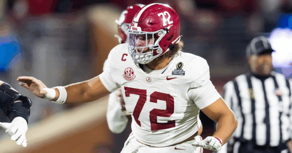 Alabama OL Parker Brailsford