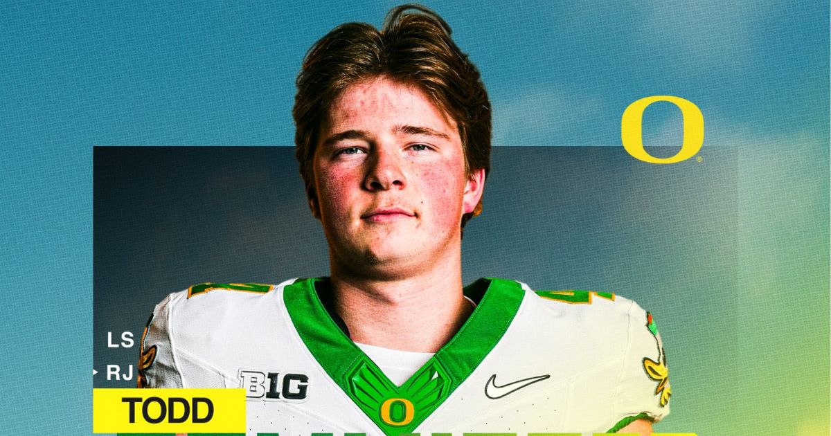 Oregon Lands Commitment From Western Michigan Long Snapper RJ Todd - On3