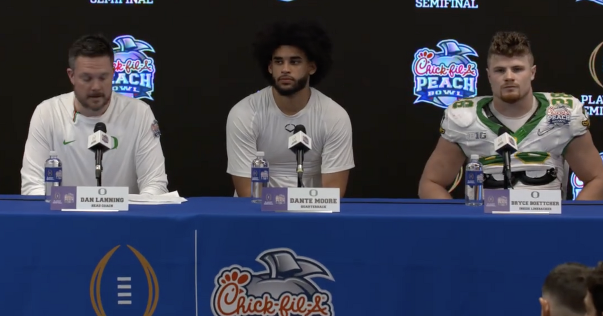 Opposition Peach Bowl Q&A: Oregon’s Dan Lanning, players react to loss vs. Indiana