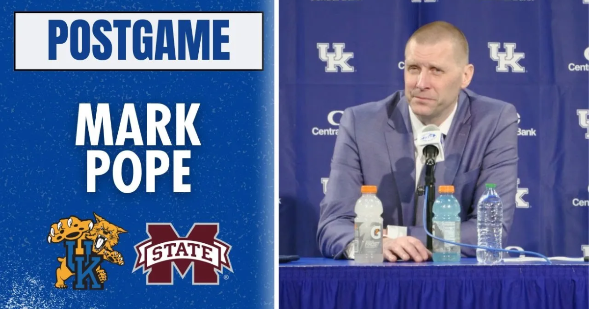 WATCH: Mark Pope recaps Kentucky’s win over Mississippi State