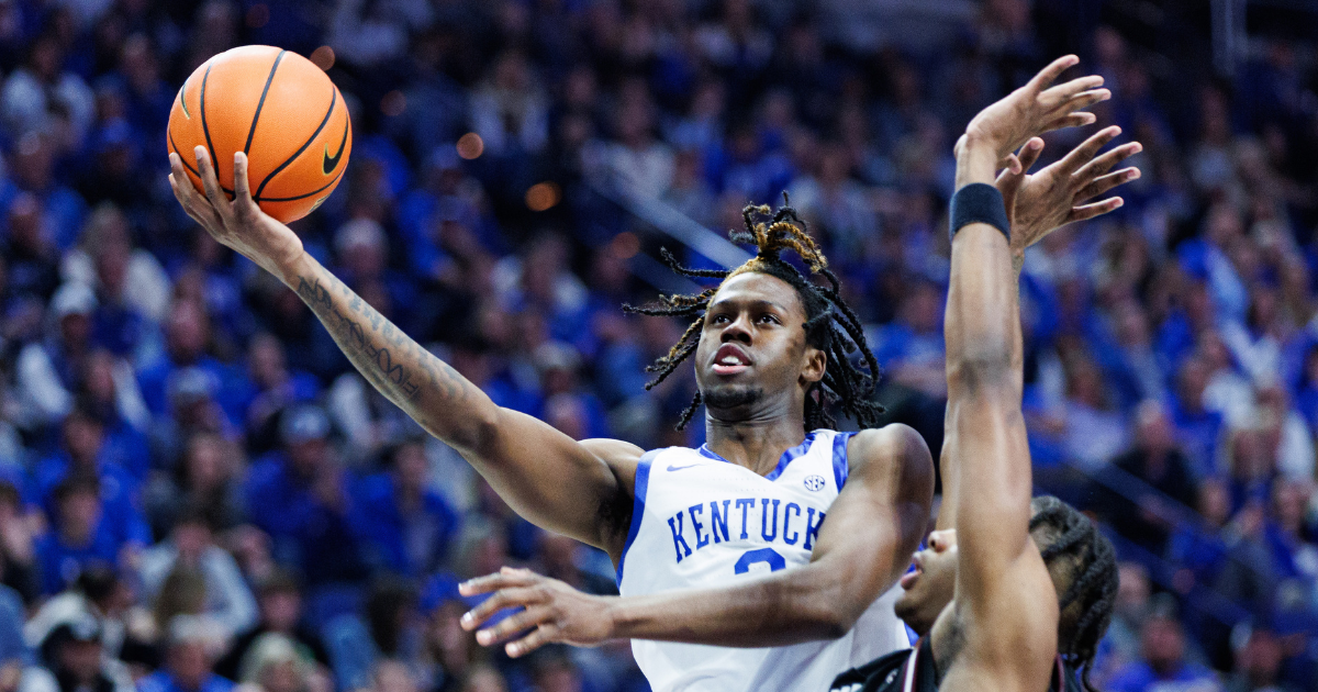 Kam Williams gave Kentucky a much-needed spark in the first half