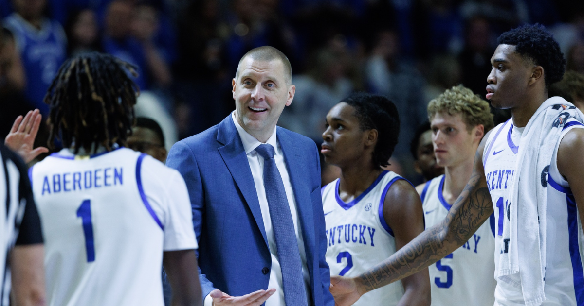 Kentucky’s 21 assists vs. Miss State were easily the most against a high-major team this season