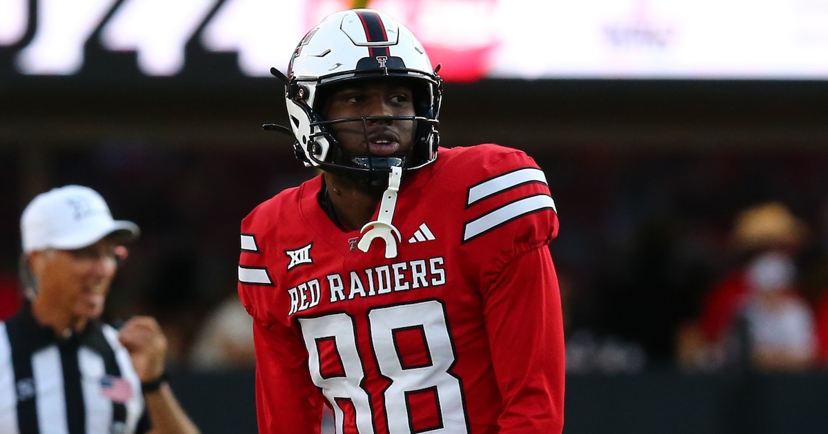 Texas Tech transfer TE Trey Jackson signs with SMU