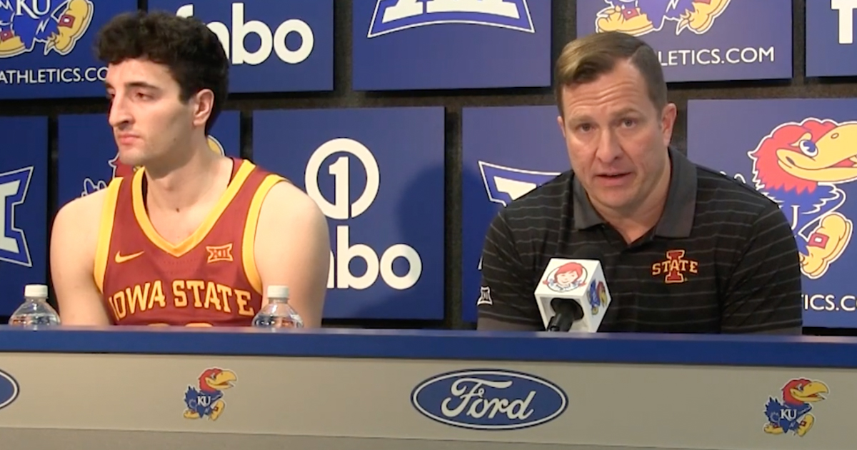 VIDEO: TJ Otzelberger, Milan Momcilovic recap Iowa State’s loss at Kansas