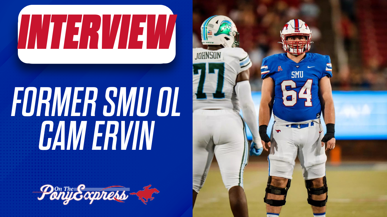 Podcast: Former SMU OL Cam Ervin on playing days, AAC Championship