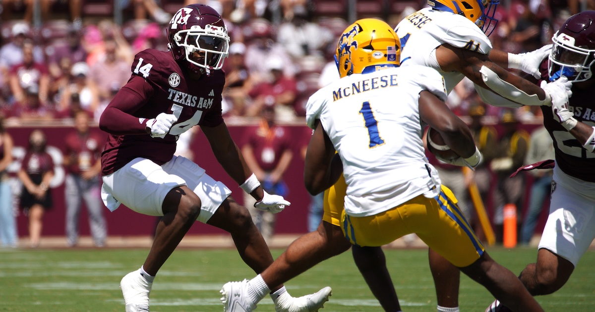 Texas A&M transfer DB Jayvon Thomas commits to SMU