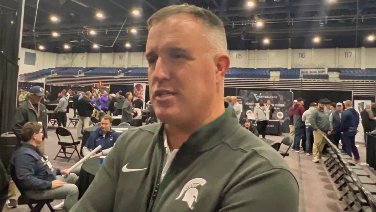 Michigan State’s Pat Fitzgerald to high school coaches: ‘This is a sleeping giant in East Lansing’