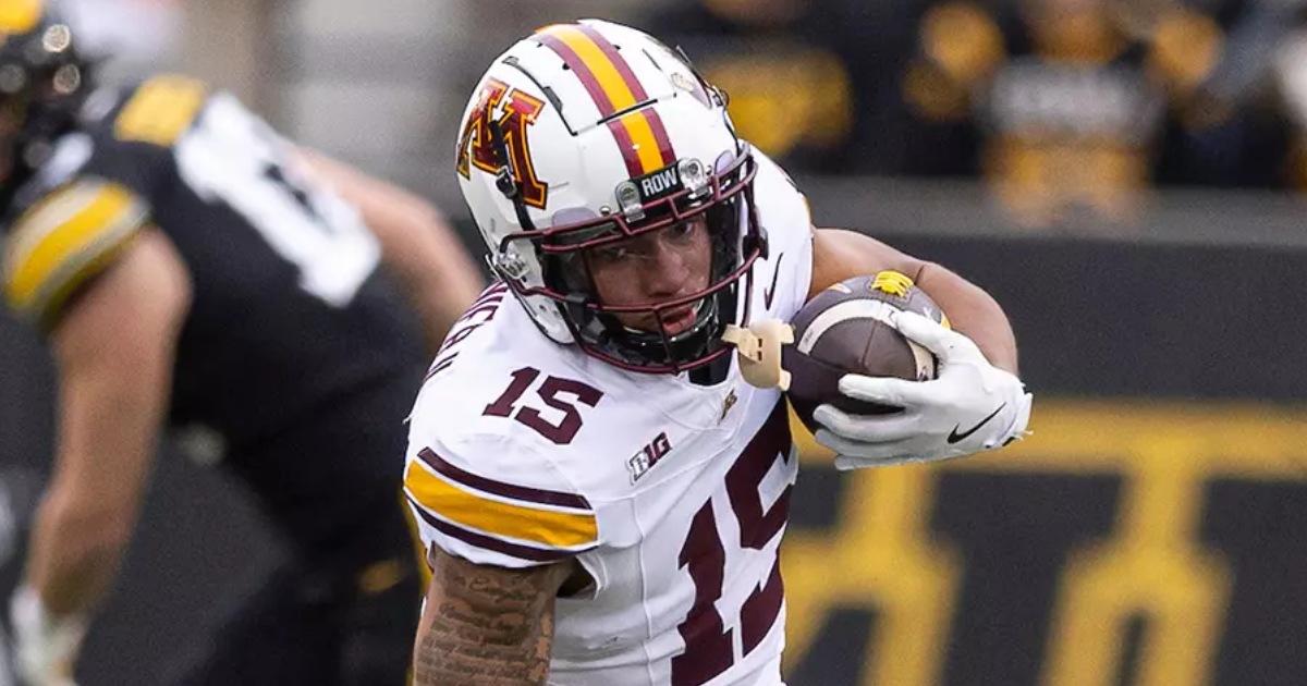 Minnesota transfer WR Kenric Lanier II signs with Missouri